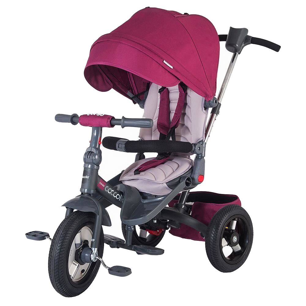 Tricicleta multifunctionala Coccolle Corso, Violet